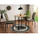 Стол обеденный SIGNAL ALTO II дуб/черный 80